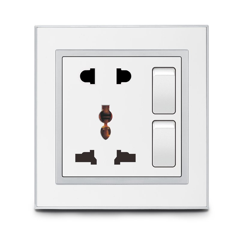 Euro Socket Hidden Wall Safe Security Socket Indonesia Electrical European OEM 16A Smart Light Socket Nozzle Casette Case No Pin