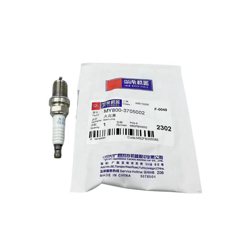 MY800-3705002 7U4DN Yuchai LNG engine original spark plug