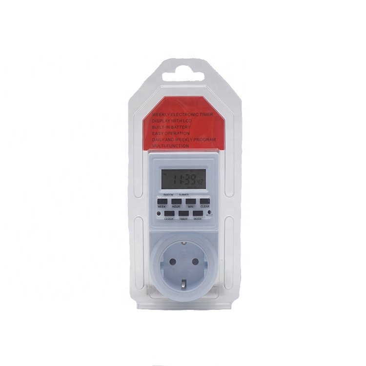Programmable Weekly Digital Smart Timer Switch Outlet Plug Timing Socket Countdown 15A