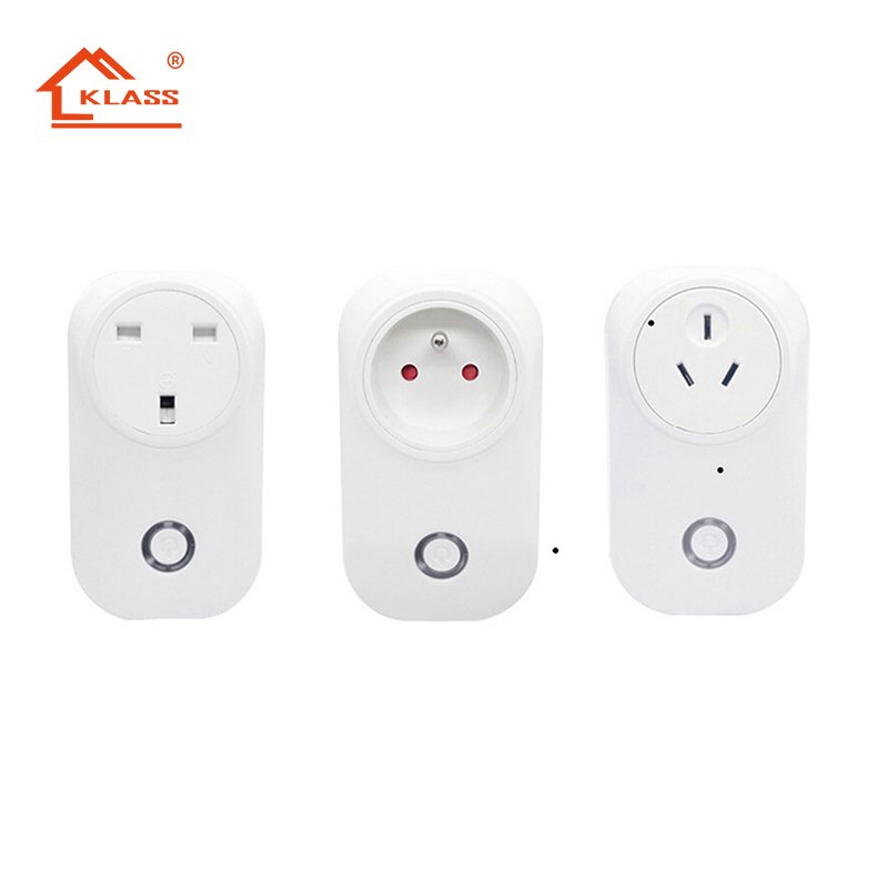 KLASS Smart Plug Tuya Smart Life Work with Google Home Alexa WiFi Wireless US Mini WiFi 16 amp Smart Plug enclosure oem