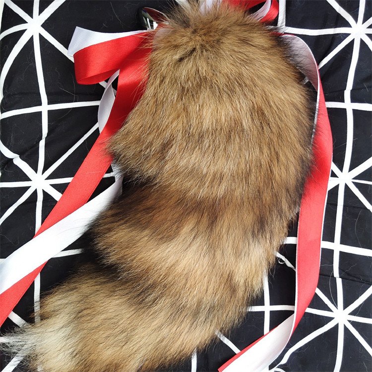 Anal Plug Flush Fox Tail,Anus Smooth Metal small to big Anal Plug for Woman And Men Sexy Butt Plug Adult SM Games Sex Products