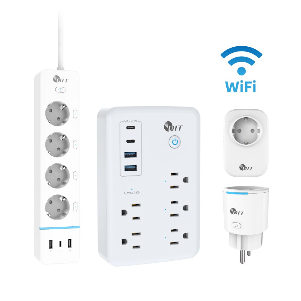 Manufacturer WIFI Plug Socket Tuya Smart Plug Energy Monitor 12A EU Smart Plug Socket Remote Voice Control By Alexa Google Home