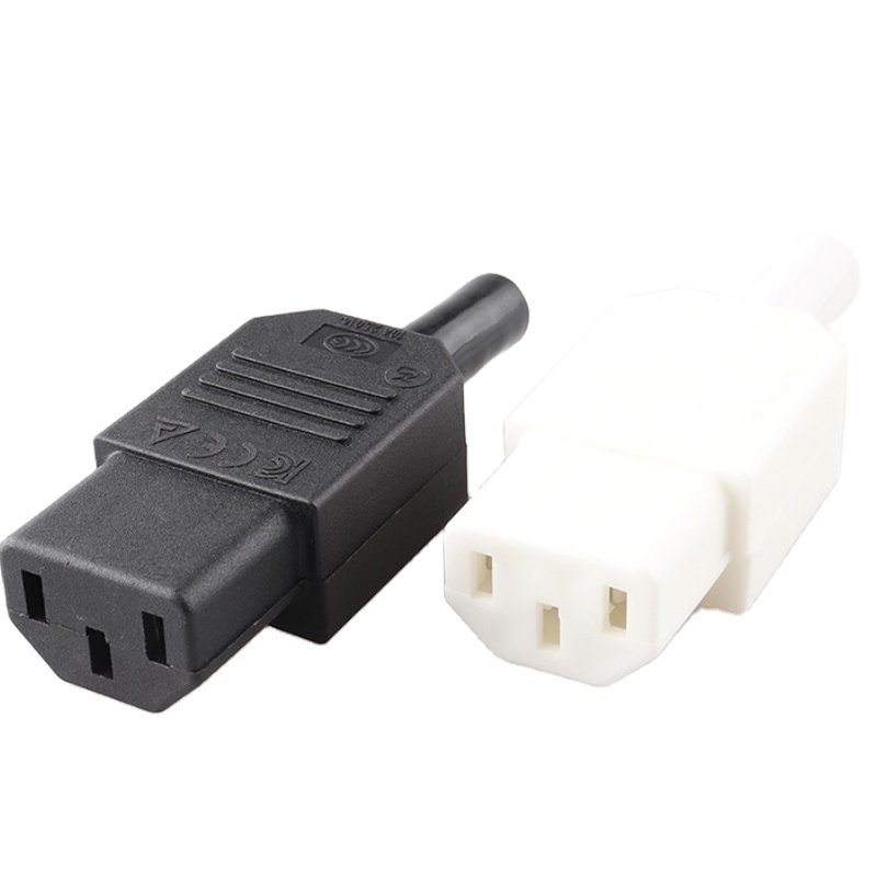 Ac Power Socket 10A 250V 3 Prong C13 C14 Extension Power Cable Female to Male Electrical Plug Adapter