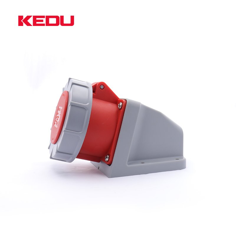 KEDU IP67 16A 32A 380-415v 3P + N + Earth 5 pin Industrial Plug & Socket
