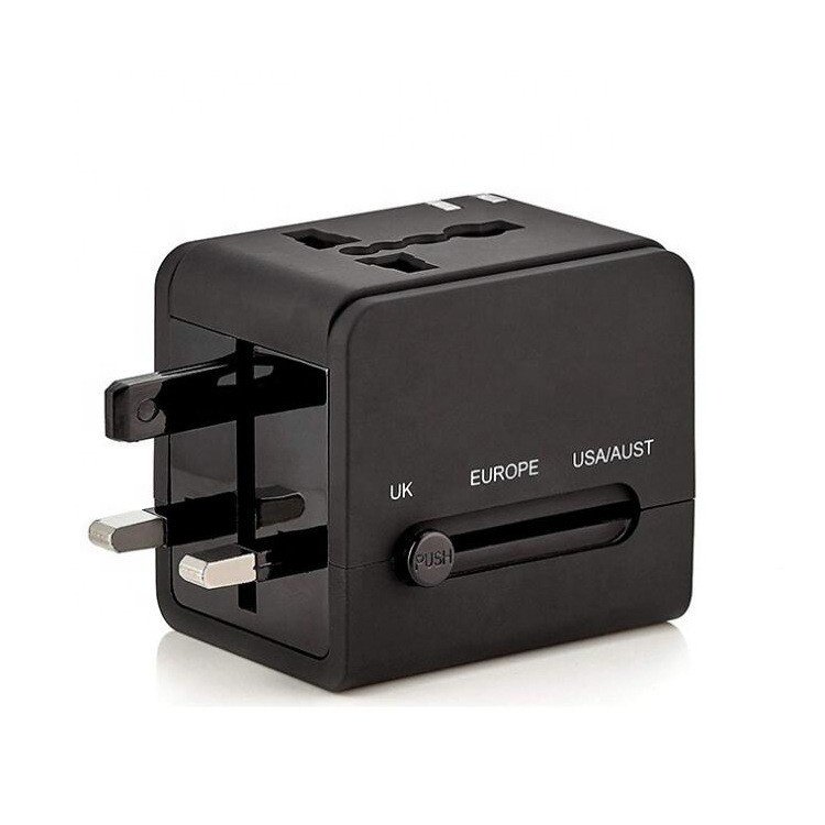cantell universal adapter Type C travel charger usb adaptor EU AUS UK US plug socket