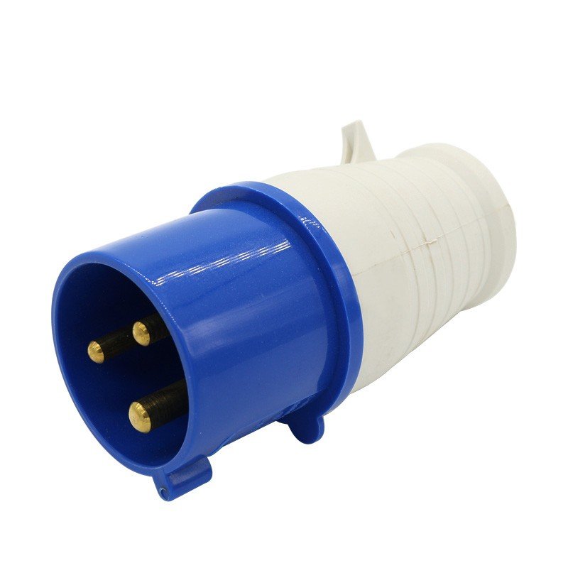 ZZ323 2P+E 220V 32A IP44 concealed Three hole three core industrial plug socket