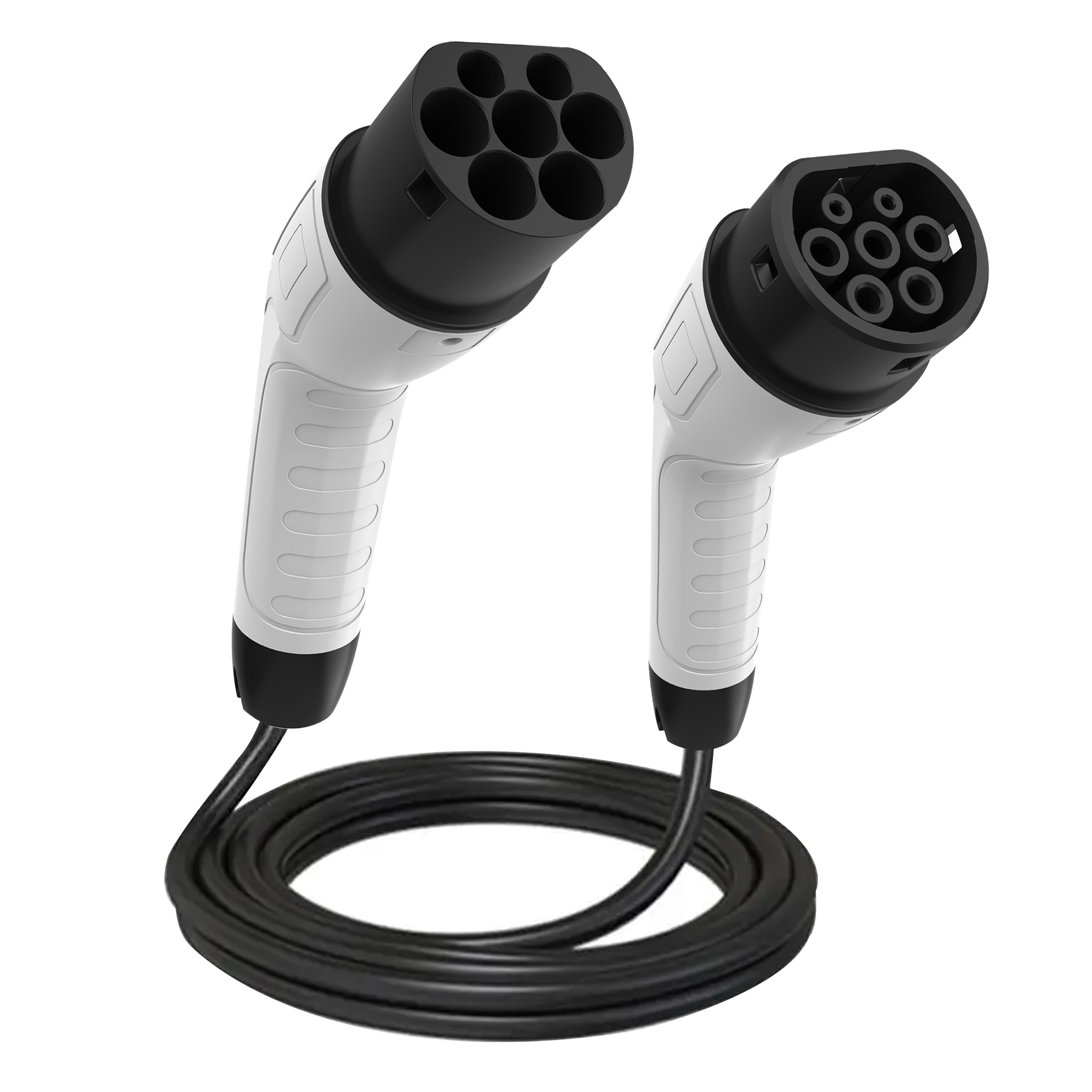 Type 2 to Type 2 EV Charging Cable Electric Vehicle Car Plug-in Hybrid Fast Charging Cable with Carry Bag 16A 11KW 3Phases 5M