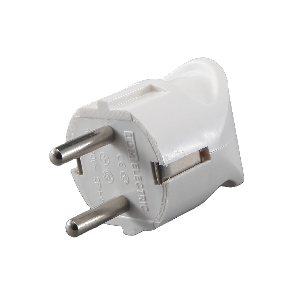 Schuko European 250V 16A Grounded Plug Adapter Universal Uk Plug