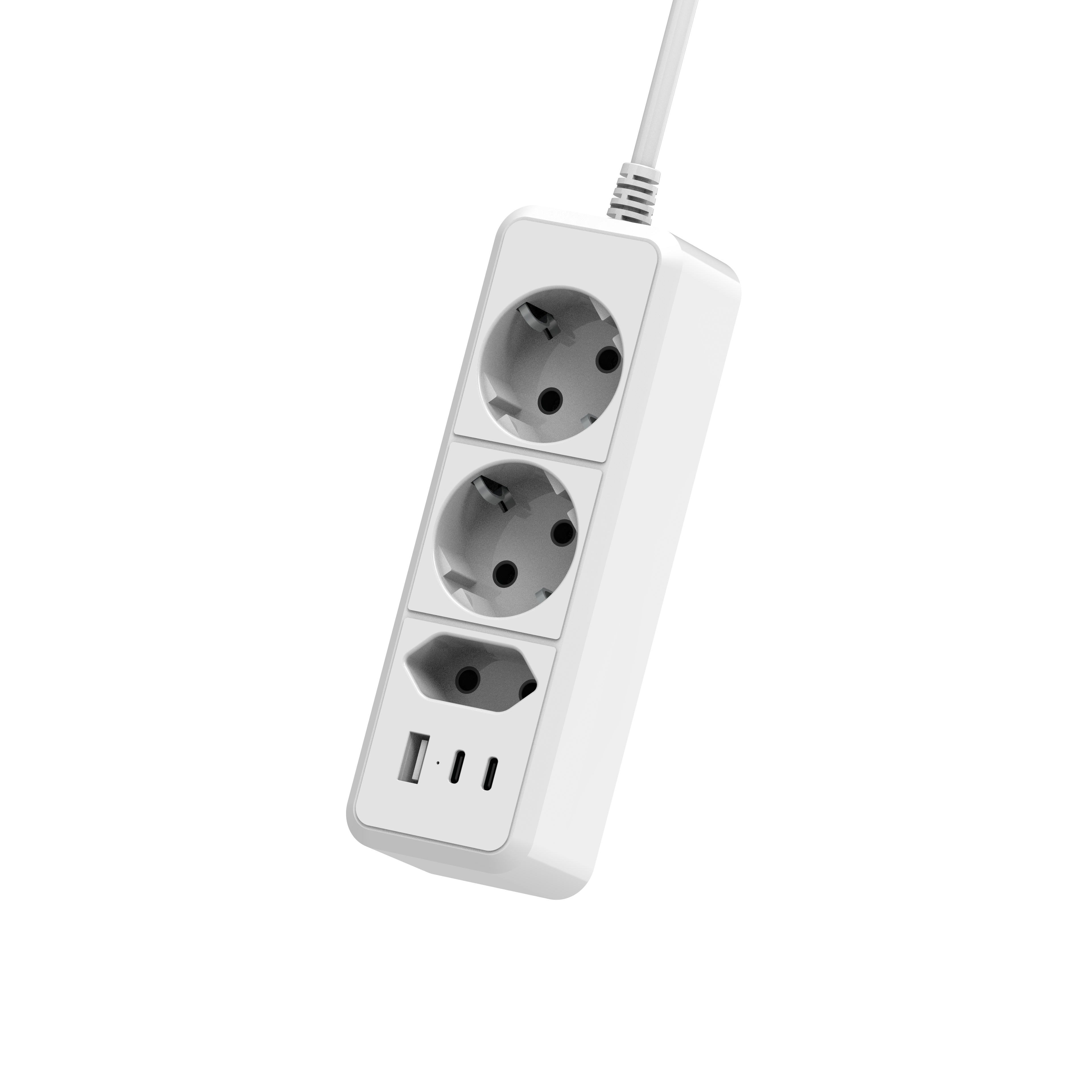 usb-c flat wall plug charger europlug extension cord eu 230V 50hz power plugs and sockets outlets of type F use for Serbia