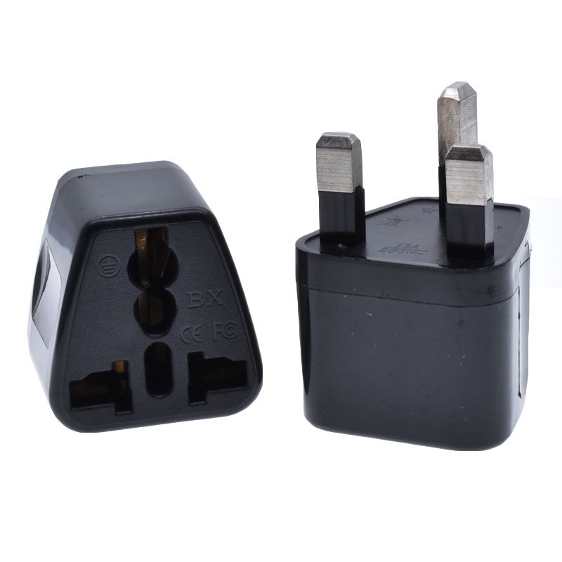 Universal to UK plug adapter Type-G 3 Pins 13A Multi Converter For travel United Kingdom,Malaysia,Singapore,Dubai,Saudi Arabia