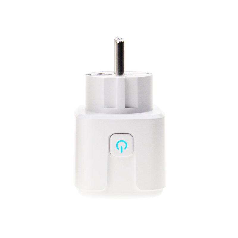 EU Standard Tuya Wi-Fi Mini Smart Tasmota Plug Outlet Socket 16A ESP8266 Works With Amz Alexa Google Home Assistant via MQTT
