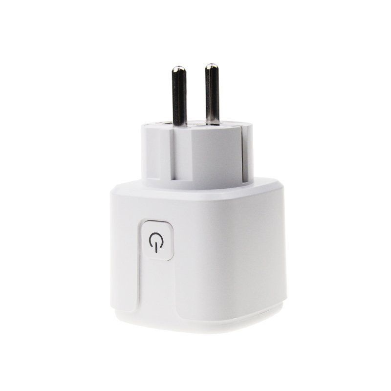 EU Standard Tuya Wi-Fi Mini Smart Tasmota Plug Outlet Socket 16A ESP8266 Works With Amz Alexa Google Home Assistant via MQTT