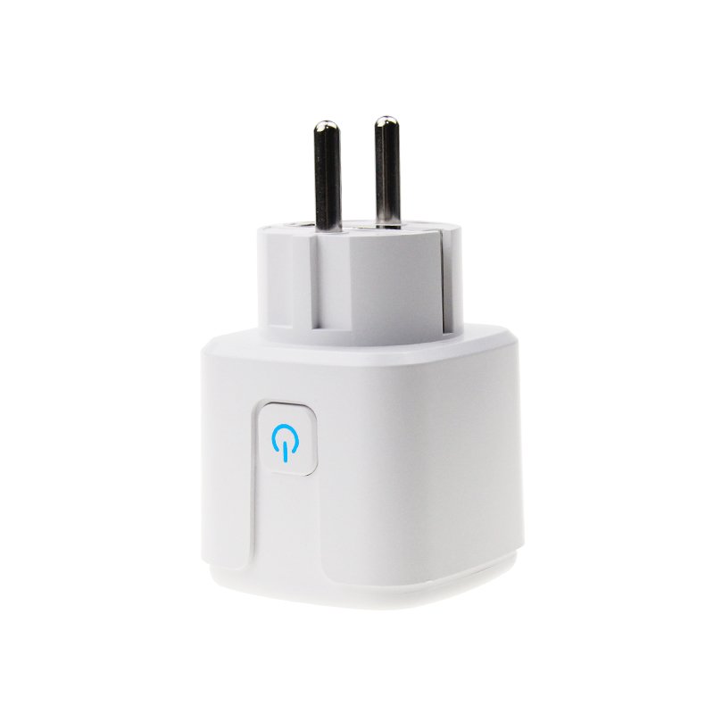 EU Standard Tuya Wi-Fi Mini Smart Tasmota Plug Outlet Socket 16A ESP8266 Works With Amz Alexa Google Home Assistant via MQTT