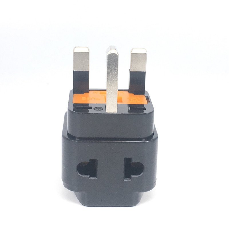 Universal to UK plug adapter 2 Way England 3 Pin 250v Adapter Plug 13A250V built-in fuse 13A multifunction extension plug