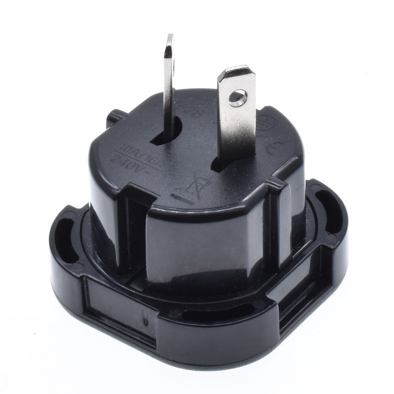 UK to US USA AUS plug adapter 9628