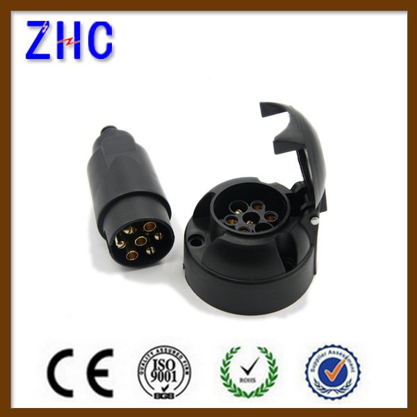 Eu 7P 12V 24V Truck Vehicle Trailer connector Plug and socket