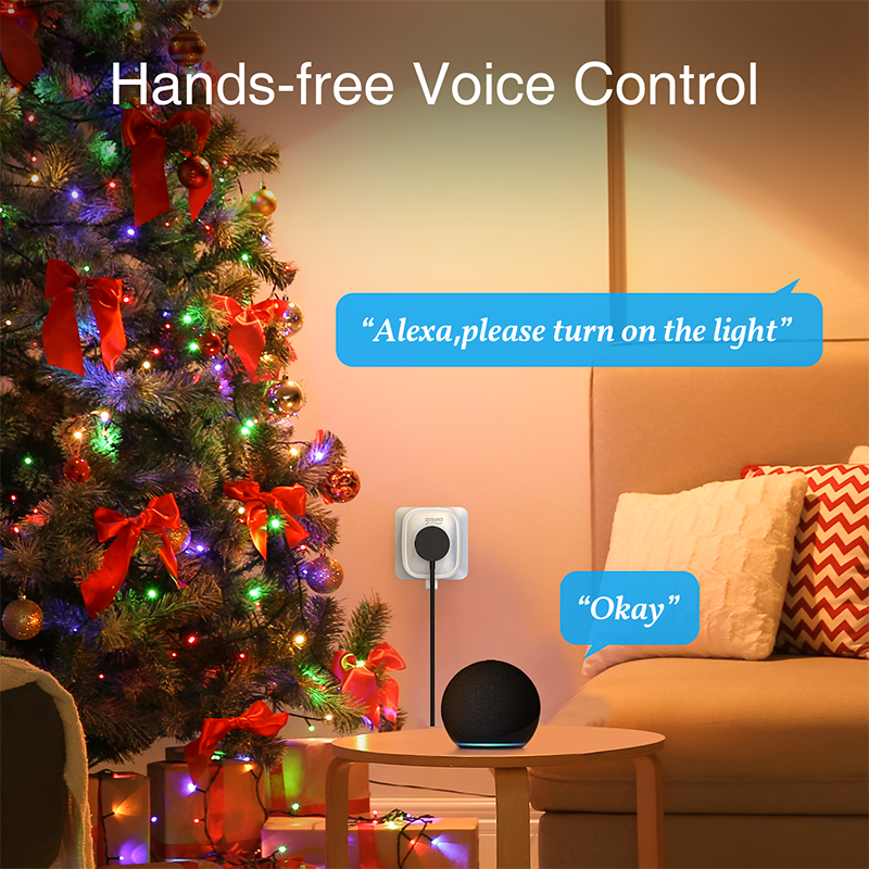 Gosund Alexa timer euro tuya mini eu power wifi smart plug eu outlet wit remote