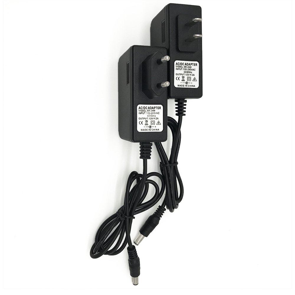 Input AC110-240V to DC 5V 12V 24V Plug In Power Adapter