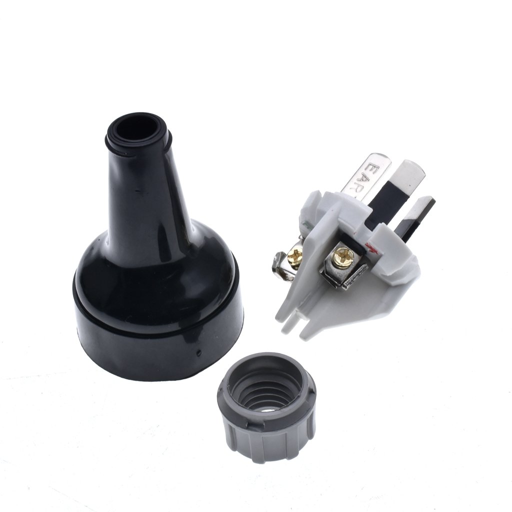 AU NZ Plug Assembled Rewireable Female Male Plug Socket 3 Prong Electrical AC Extension Cord Grounded Rewire Socket SAA