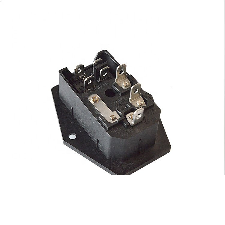 C13 C14 AC rocker switches Large current Ac Inlet Switch AC power socket