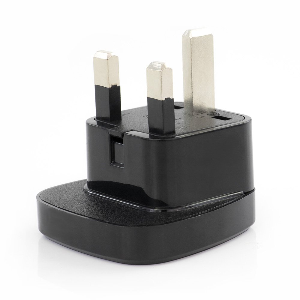 EU to type G plug converter UK Singapore Malaysia travel Plug adapter universal EU to UK 3 square pin grounded travel adaptor