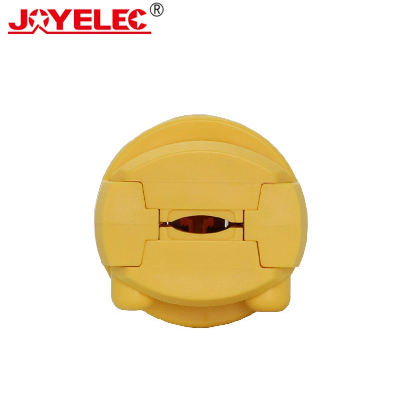 JOYELEC New Style Yellow VO3C 125V 15A Three Core Waterproof Standard Electric Industrial Socket Plug