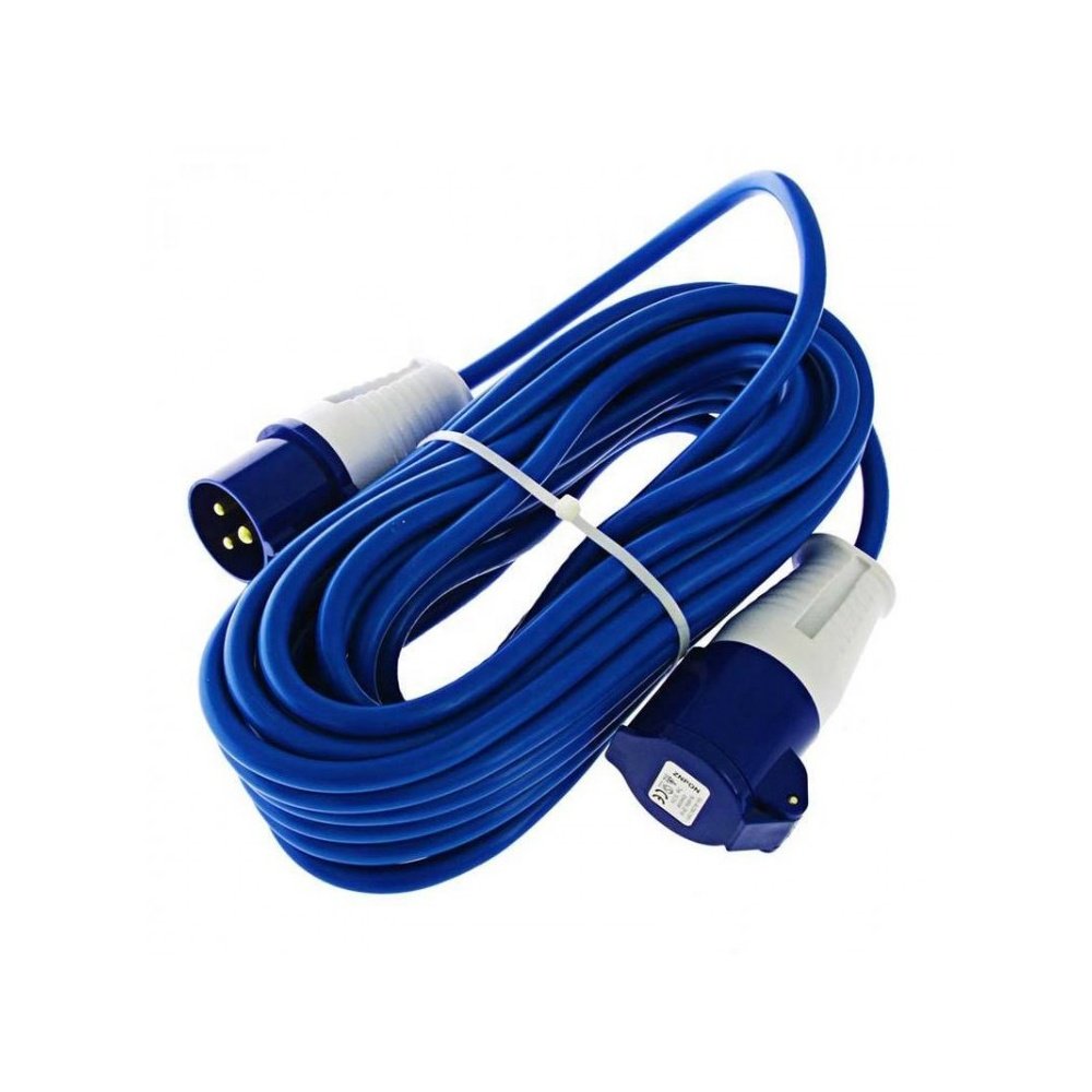 240V 16A Blue Plug for Use with Trailing Leads