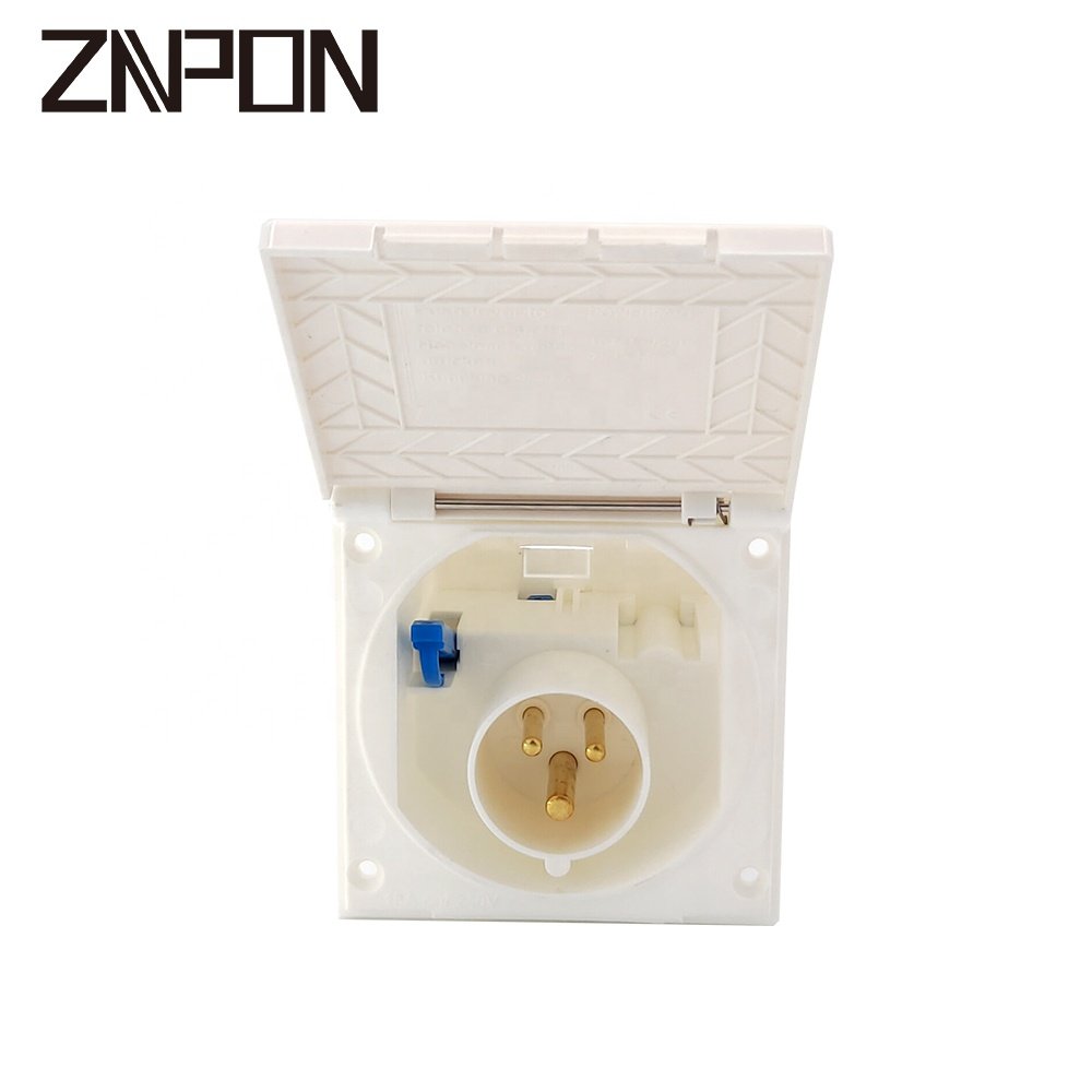 240V 16A Blue Plug for Use with Trailing Leads