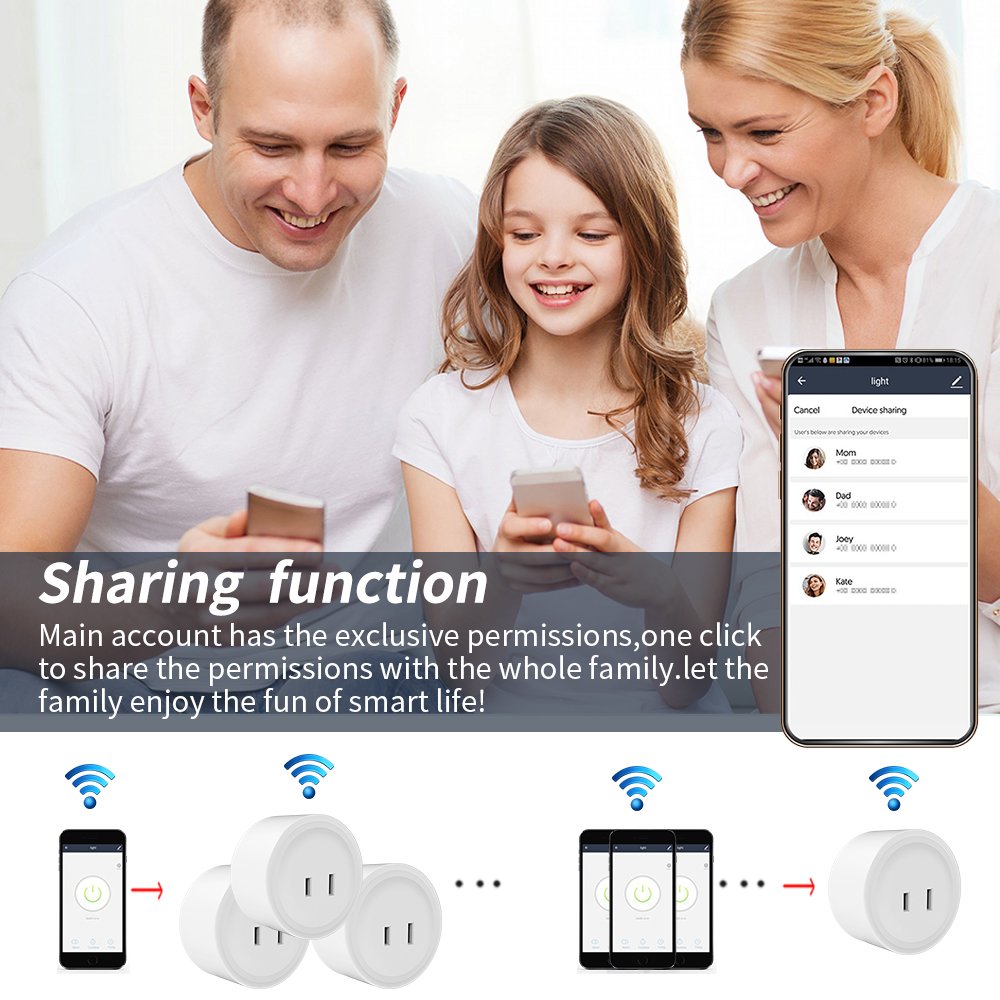2022 Smart Socket Adapter Wholesaler WiFi 2 Pin Japan Plug Tuya Smart life App Wireless Voice Control with Alexa Power Outlet