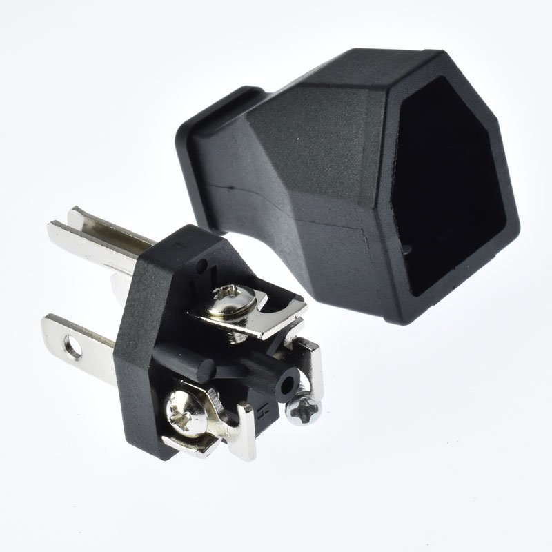 USA 3 pin 15 amp plug connector power household appliances electric power American plug adapter
