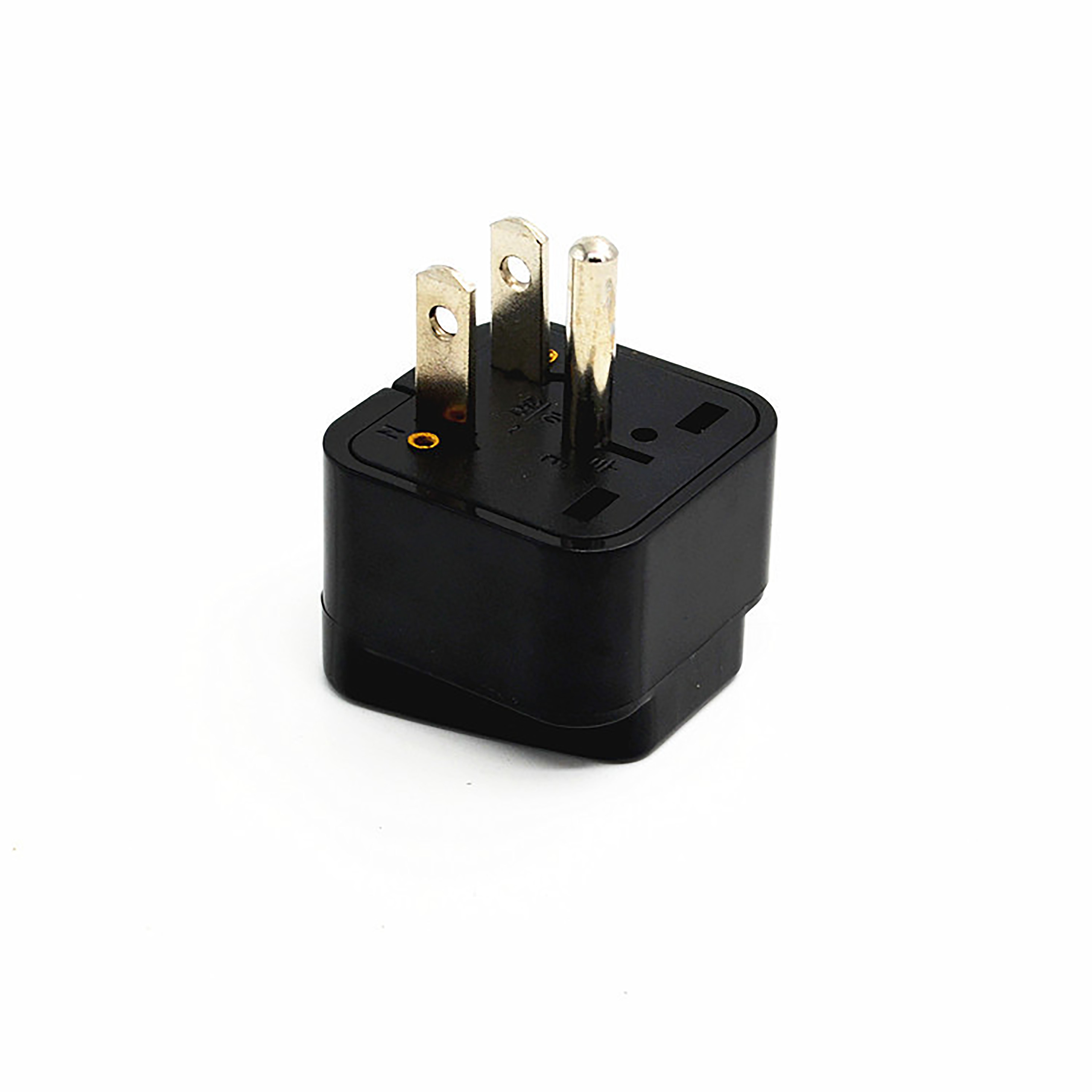 USA/CA 3 Pin Plug Converter Travel Adapter Universal Converters Travel Adapter Wall AC Power Plug Adapter for EU