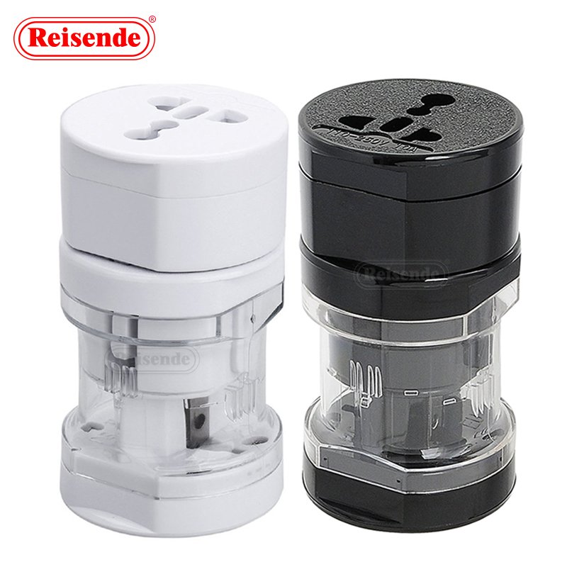 Three-in-One Wonderful Colorful World Travel Adapter US UK EU AU Plug Adaptor Converter OEM Supported Customized Socket Power