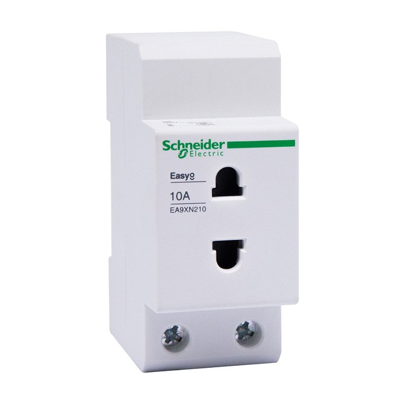 E9X 2PSeries Guide Rail Socket Digital Analog Plug In Two Hole Socket Din Rail Socket