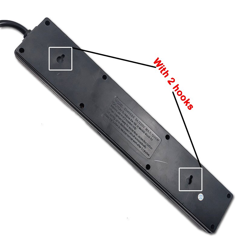 Black/white 4 way outlet uk standard/electric plug /smart power strip/switches and socket with Child safety shutter