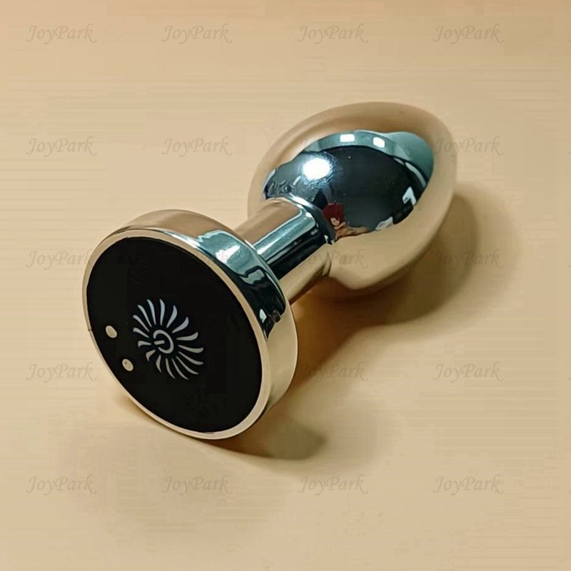 JoyPark New Design LED 10 Speed Butt Plug Wireless Anal Plug Vibrating Anal Plug with Remote Vibrating Anal Toys for Men