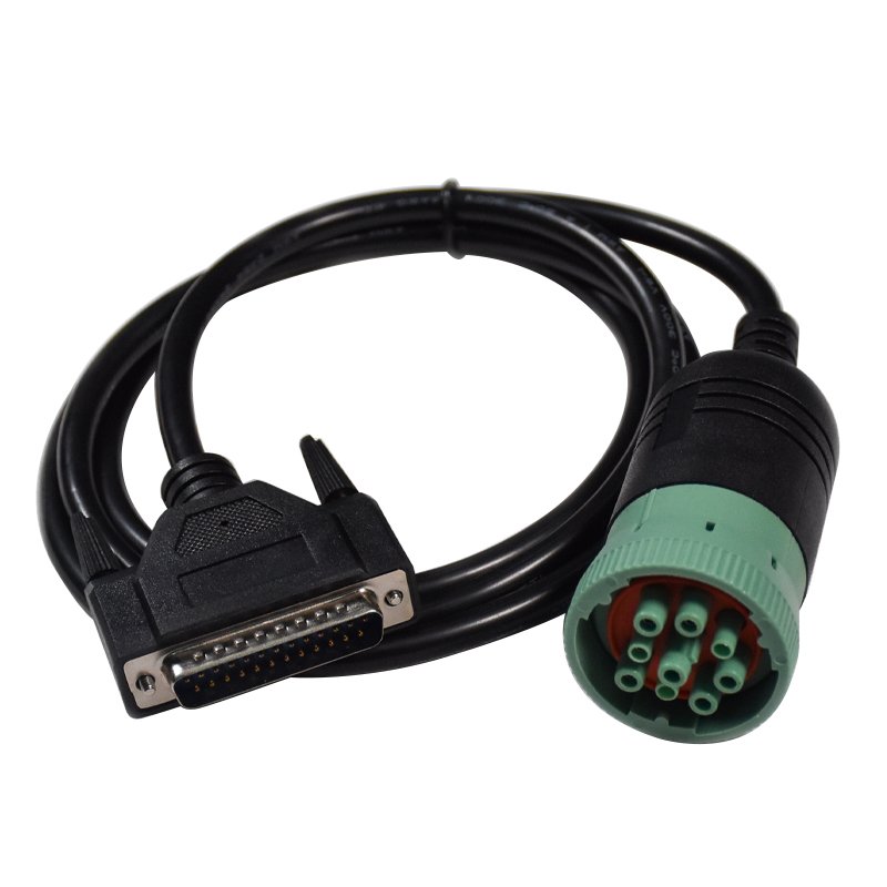 Waterproof automotive 9 pin electric female plug to male connector wire harness for car bus suv truck trailer rv