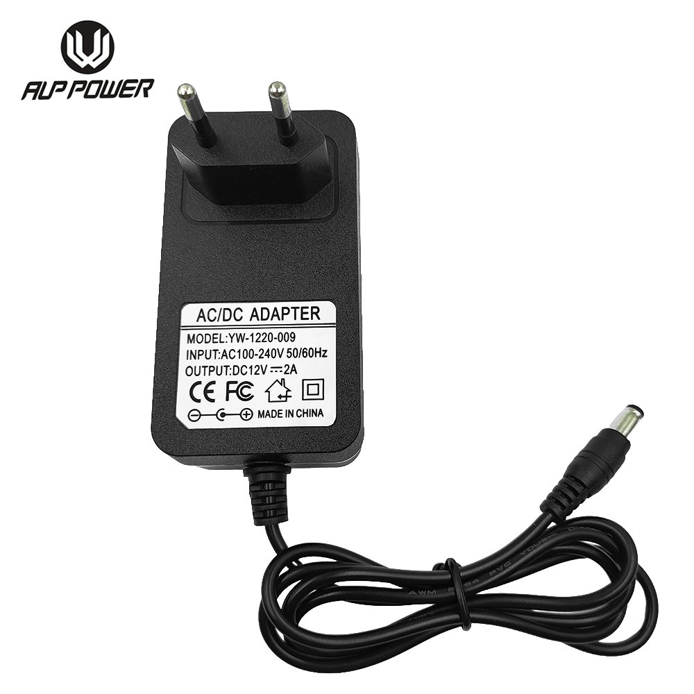 5v 6v 9v 12v 24v 1a 1.5a 2a 3a power supply eu plug 12v 2a 50/60hz Output Frequency 48w Power Ac Adaptor For Led Lamp Belt