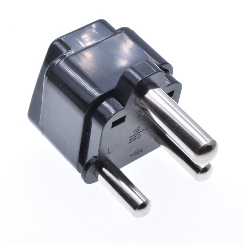 Wholesale universal to Type-M Converter European US AU UK to south africa plug adapter Round 3 Pins For TravelSri Lanka Nepal