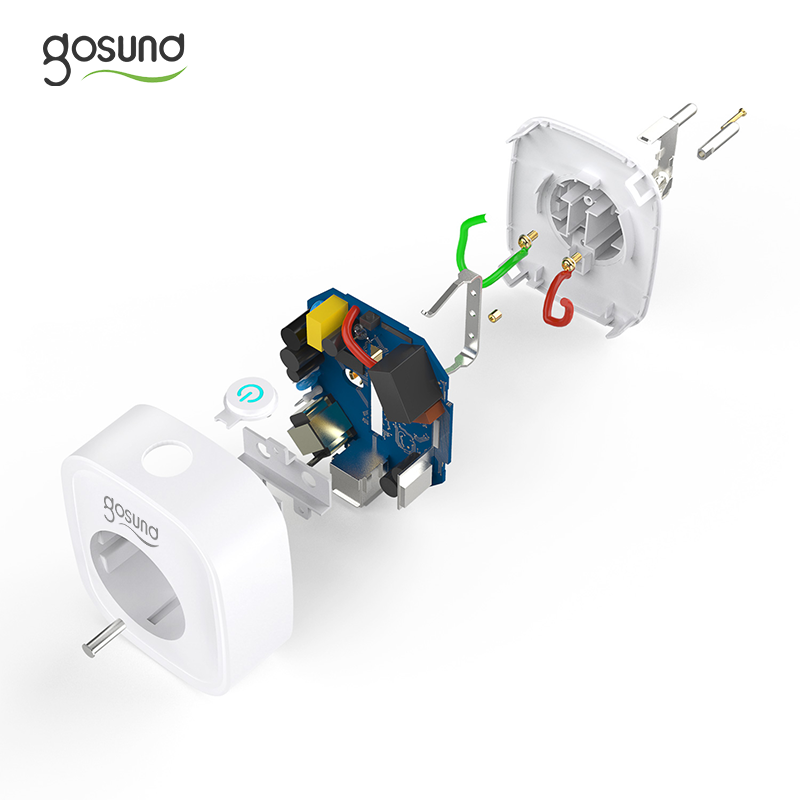 Electrical industrial mobile app power control adapter relay EU wireless socket timer outlet wifi wall socket smart plug