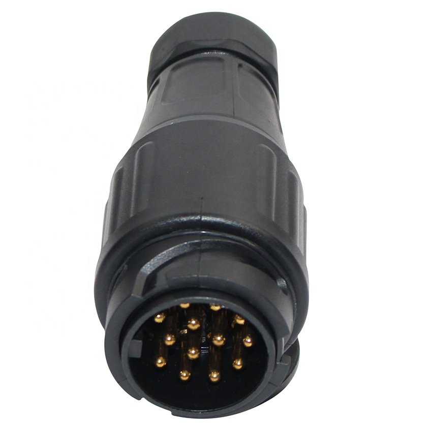 European 12V Trailer Adapter Plug 13Pin Trailer Wiring Connectors For Auto