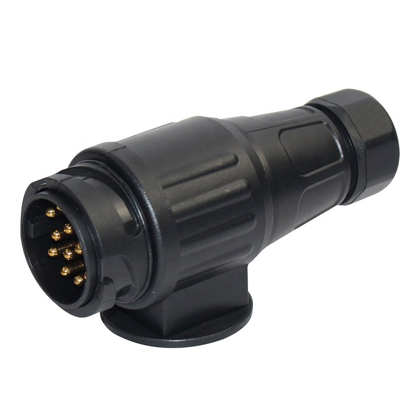 European 12V Trailer Adapter Plug 13Pin Trailer Wiring Connectors For Auto
