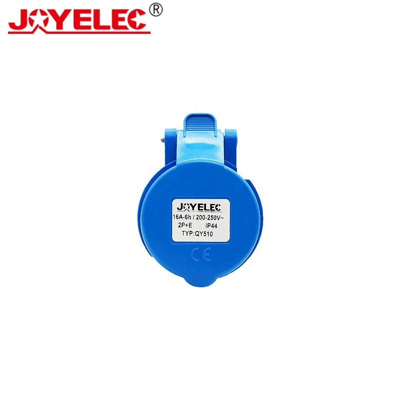 JOYELEC QY510 3PIN 16A New Waterproof and Dustproof Plug and Socket Industrial Power Wiring Connector