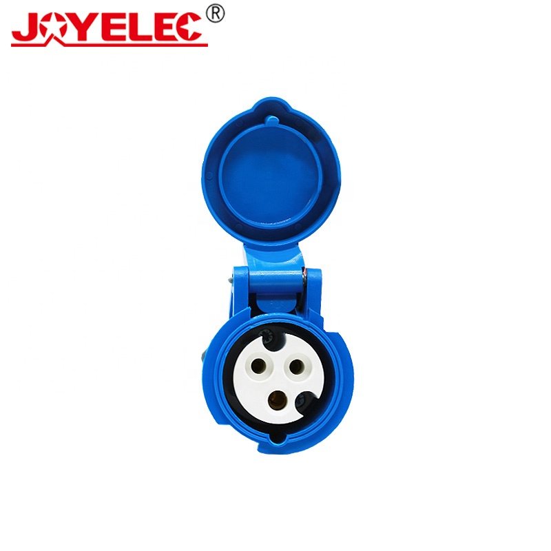 JOYELEC QY510 3PIN 16A New Waterproof and Dustproof Plug and Socket Industrial Power Wiring Connector
