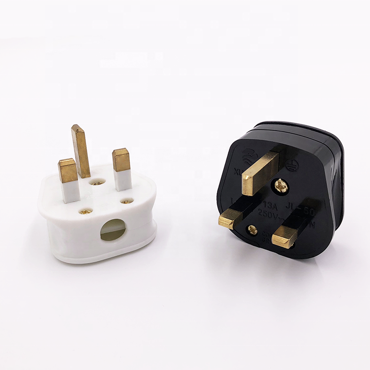 UK assembly BS 1363 13A 250V 3 pin electrical plug