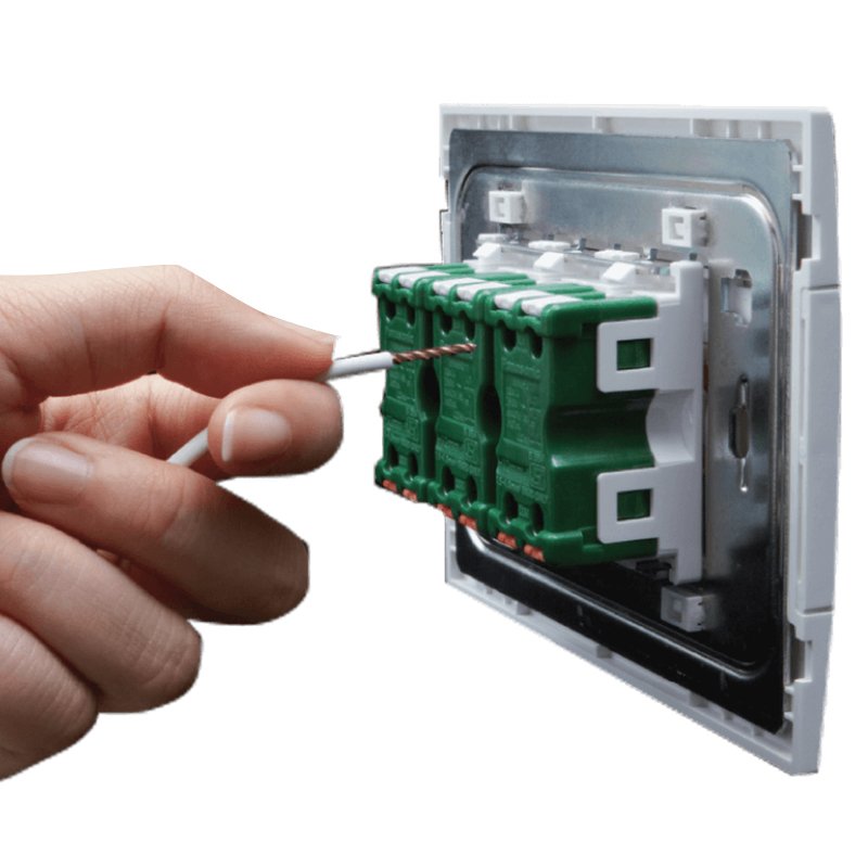 Hot Sale High Quality Earth Socket Module With Safety Shutter Home Universal Wall Plug Socket