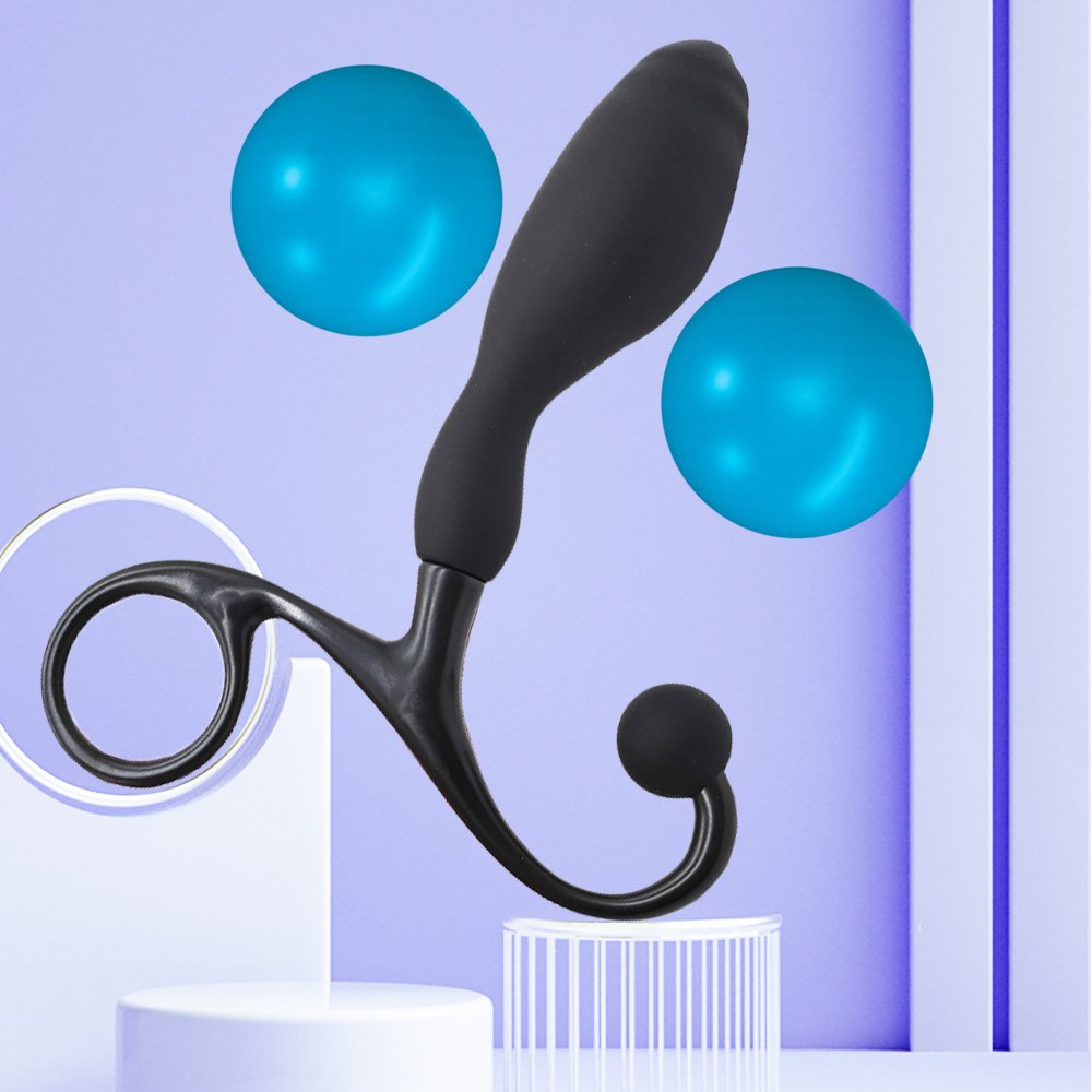 Portable Prostate Massager Masturbator Ass Anal Plug Dilator Dildo Silicone Open G Spot Buttplug Sex Toys for Men Women