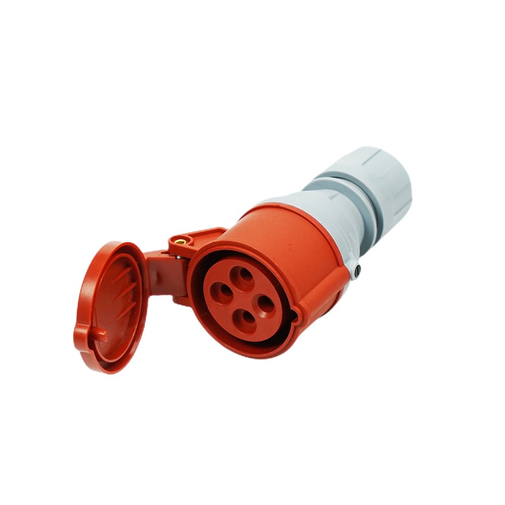 IP44 IEC/CEE type 2P E industrial plug socket 220v 16A