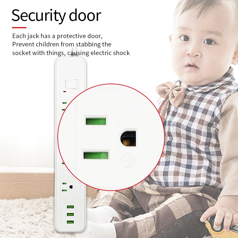 Ys-03u Us-standard Smart Usb Plug-in Wholesale Office Household Drag Board Plug-in Row Usb Plug-in