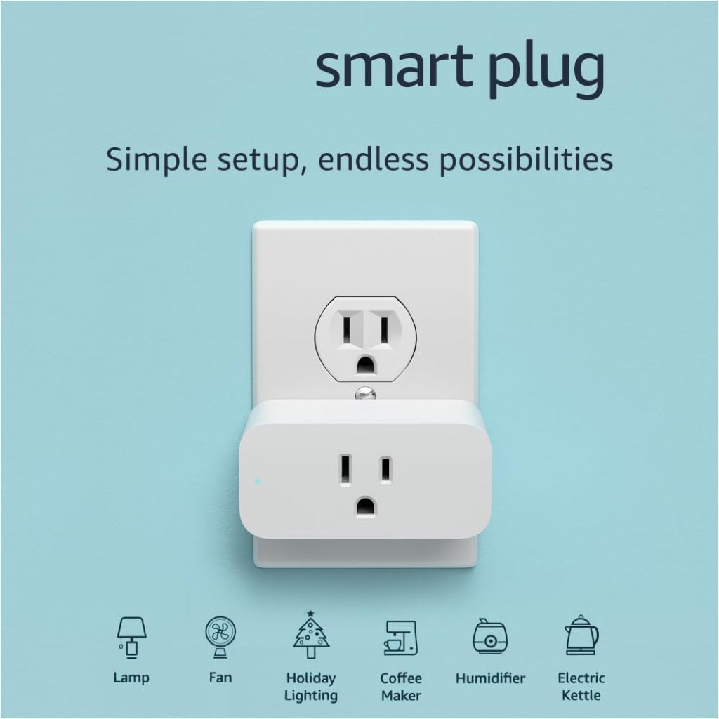 Electrical Plug Smart Plug | Works with Alexa | control lights with voice | easy to set up and use