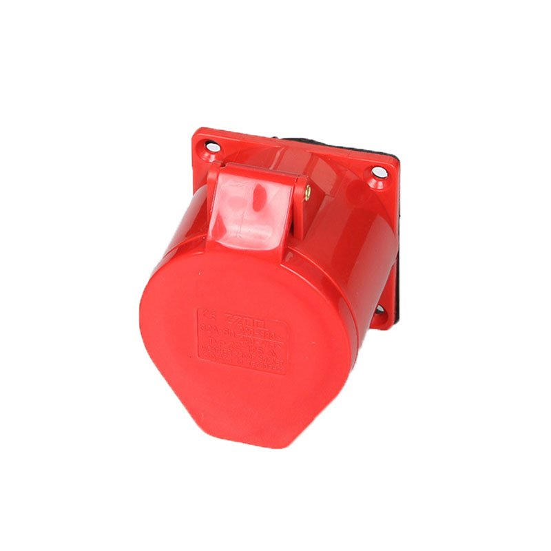 multi-function socket ZZ325 3P+N+E 380V 32A IP44 Five holes power plug socket